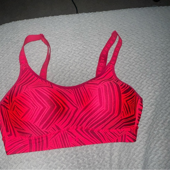 Under Armour Women's Red Sports Bra - Picture 2 of 6